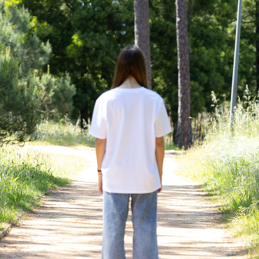 Classic T-shirt Kvinder / White